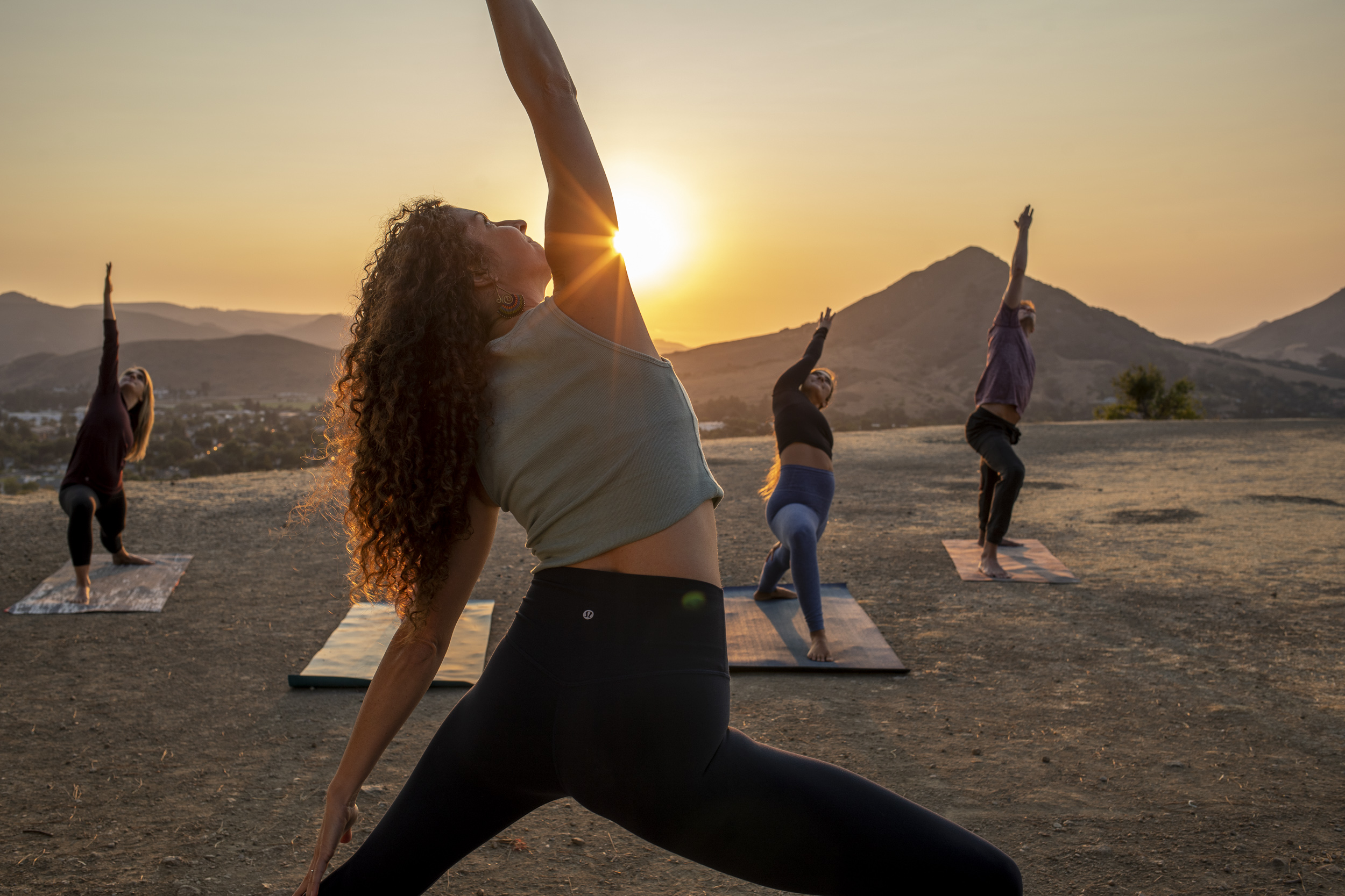 Yoga At Sunset San Luis Obispo 
